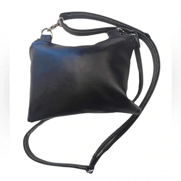 Echoes In  The Attic Pink Geometric Crossbody Purse - Picture 2 of 7